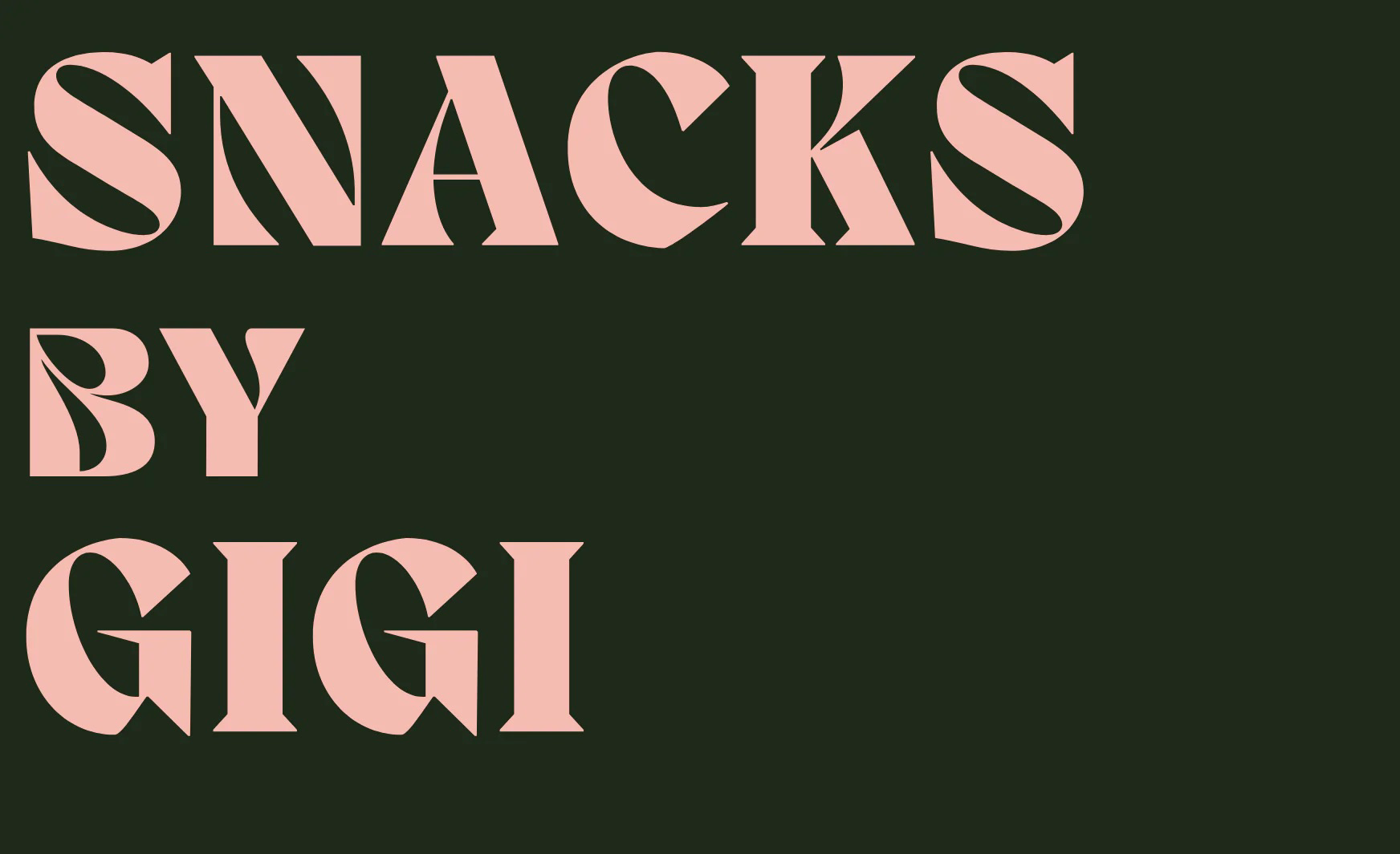 Snacks by Gigi