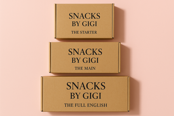 Snacks by Gigi - Clean Three Box Size Comparison
